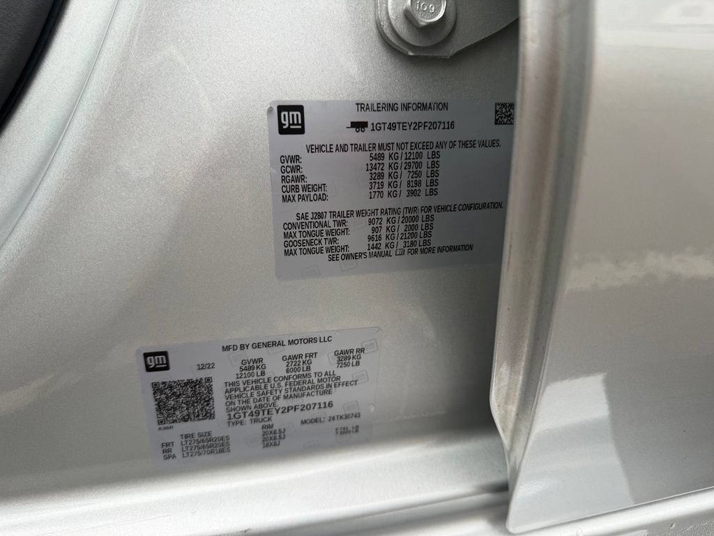 2023 GMC Sierra 3500 HD SLE