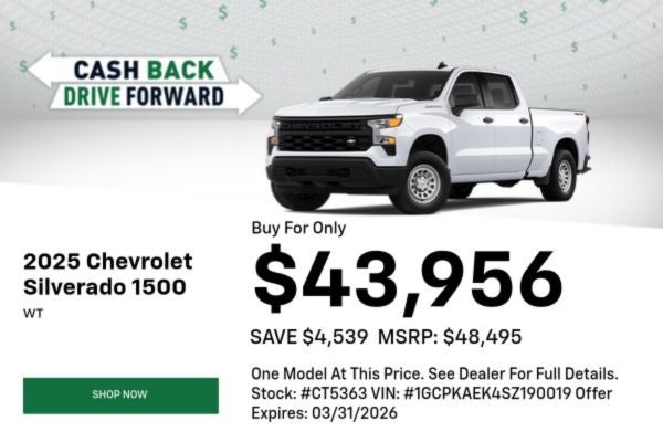 2025 Chevrolet Silverado 1500 WT