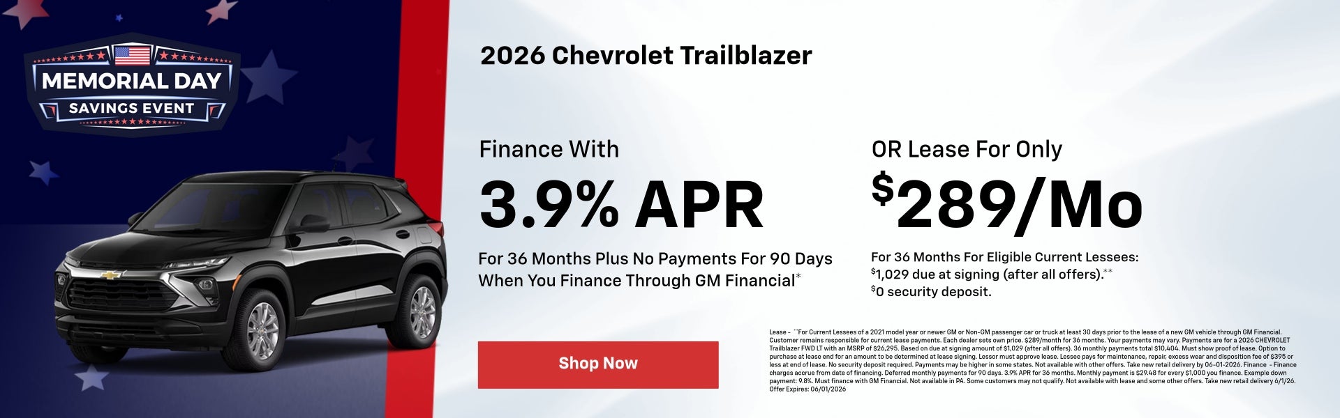 2026 Trailblazer